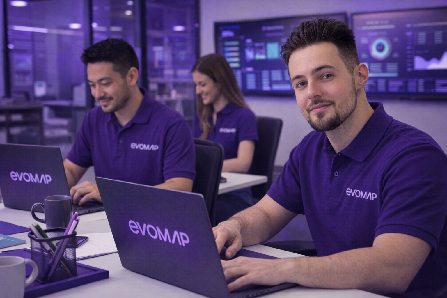 Equipe e Interface Evomap